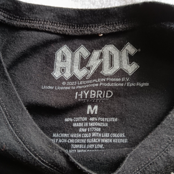 AC/DC rock band t-shirt/tank top bundle men's sz Medium - Picture 7 of 9